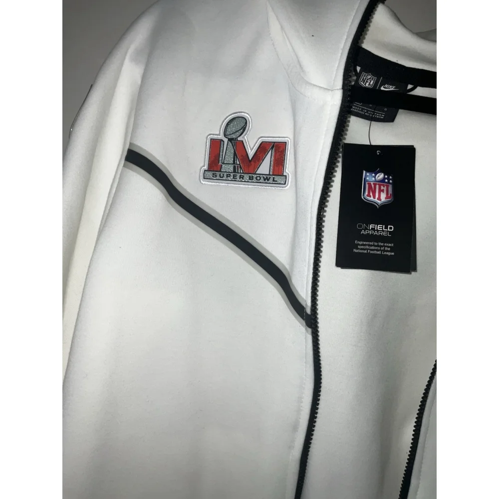 Los Angeles Rams Nike Super Bowl LVI Bound Diamond Collection Full-Zip Jacket